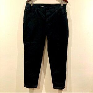 TALBOTS  Sz 10 Flawless Girlfriend Jeans In Black